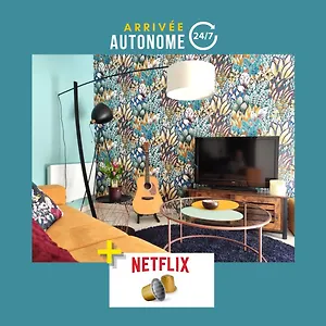  Appartement Superbe Cosy, Balcon, Arrivee Autonome France